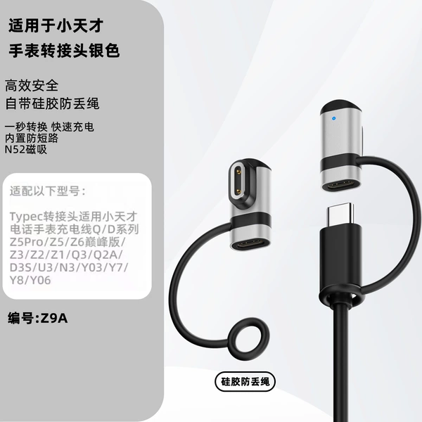 Z9A silver with lanyard