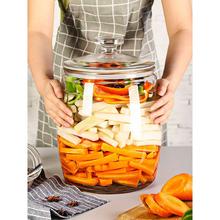 玻璃罐子泡菜坛子大容量桶容器腌制缸大口密封罐特大号咸菜腌菜靈