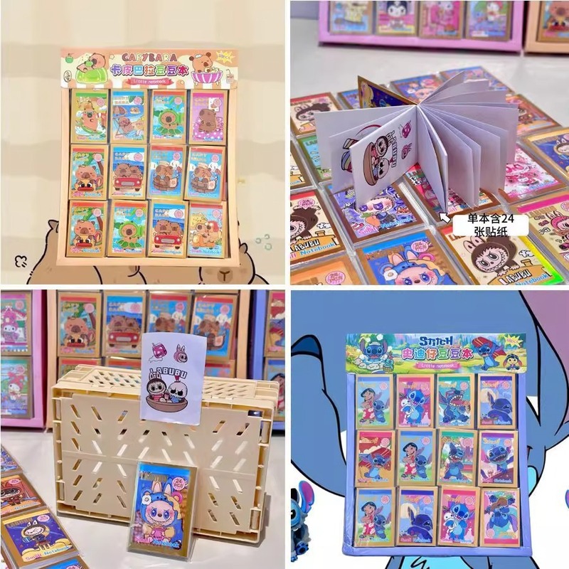 漫画かわいいラブブミニビーニーステッカーブッククリエイティブ DIY ハンドブック装飾素材ガールハート装飾ステッカー|undefined