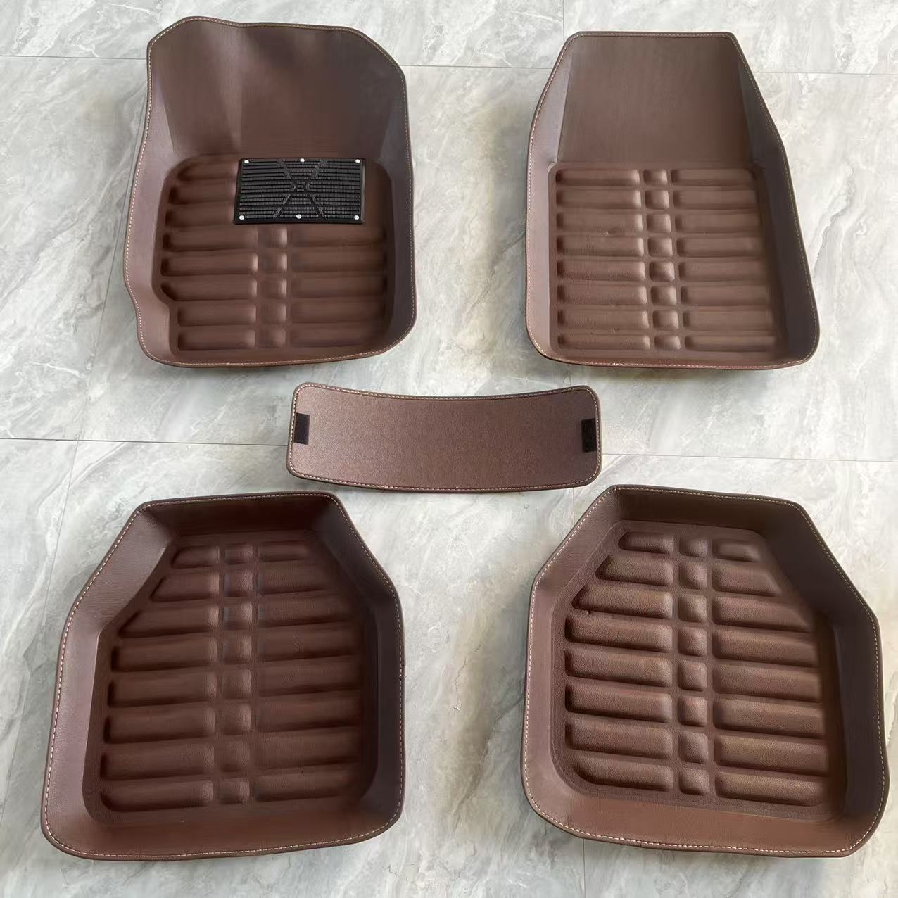 Amazon Wholesale Dropshipping Right-Hand Drive Car Floor Mats, Temu Universal Car Floor Mats Five-Piece Set