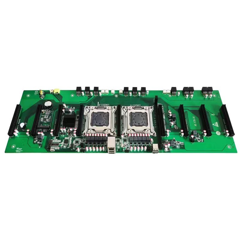 ALEO6カードx79デュアル9カードインラインプラットフォームマザーボードSMHマルチビデオカード本体計算力プラットフォームケース|undefined