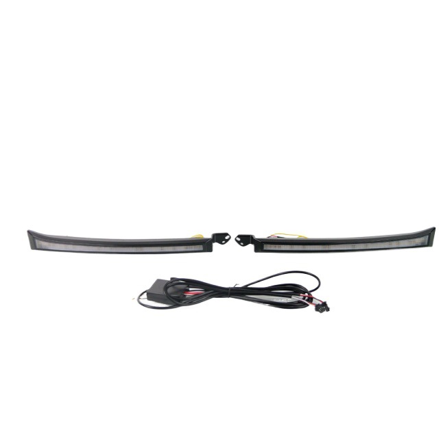 Adecuado para Toyota Land Cruiser 4500 4700 luz ceja LC10098-07 años decoración de faros luz diurna