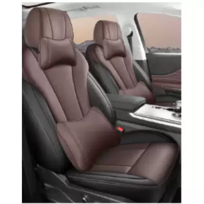 HS7, Modelə uyğun (Original) oturacaq örtükləri - black-coffee-color-deluxe-edition-five-seater-full-coverage-for-the-front-row-partial-coverage-for-the-back-row