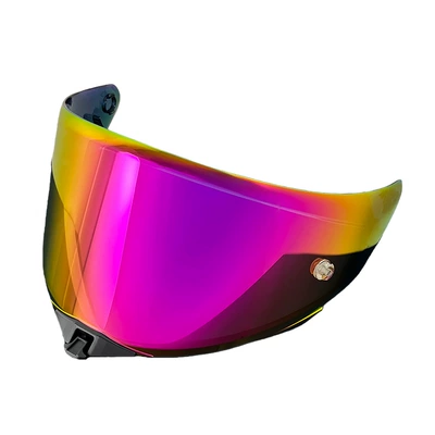 Tt Revo Lenses Are Suitable for Tt Revo Motorcycle Helmets, with Mirror-Coated High-Definition Lenses for Day and Night Use and Uv Protection (Dəbilqə (Kaska) aksesuarları) - tt-revo-pink-gold