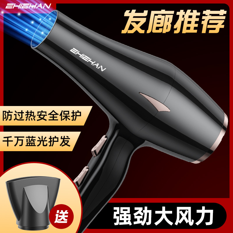 家庭用ヘアサロン専用電気ヘアドライヤーパワー理髪店ブロー冷热风筒家マイナスイオンドライヤーマシン|undefined