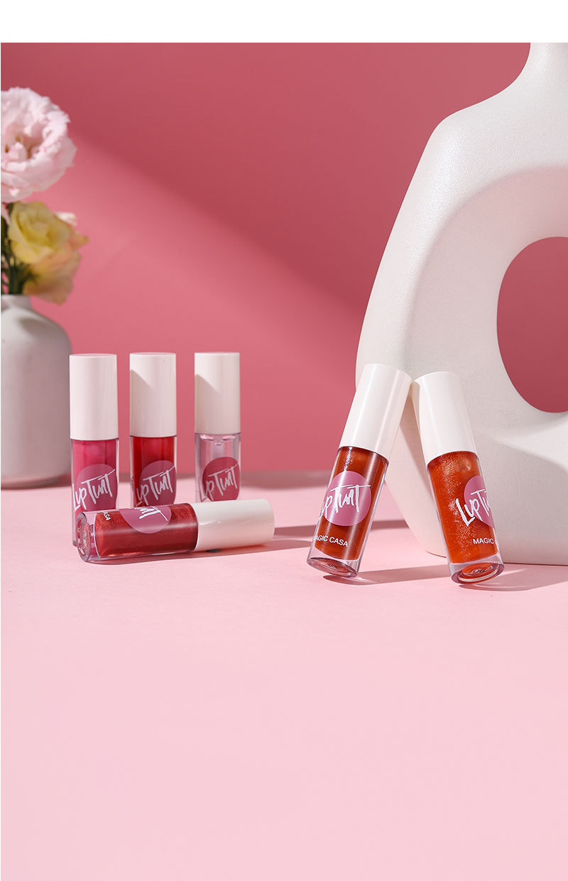 MAGIC CASA Lip Oil, Lip Balm, Lip Gloss, Transparent, pouty Lip Gloss, Glass Lip Moisturizer undefined
