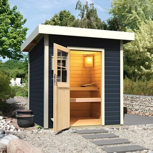 Hot sale high quality wooden outdoor 4-8 people sauna room