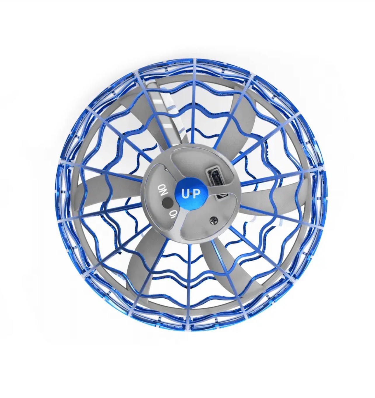 8.5cm 물방울-블루(배터리 수명 길다)