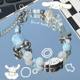 [Play with small handkerchief] Cute Parchal Dog Bracelet Jewelry ins Style Personality Niche Design Bracelet Girlfriend Gift