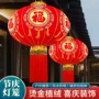 商场新年春节长杆灯笼
