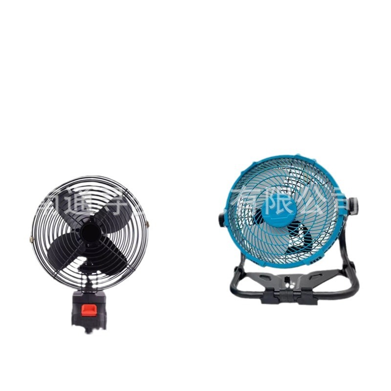 Ventilador eléctrico de litio recargable transfronterizo especial para uso doméstico ventilador eléctrico de escritorio portátil al aire libre ventilador eléctrico de alta potencia