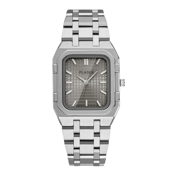 Trend square high quality quartz swiss watch stainless steel