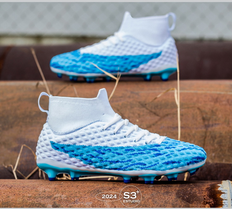 large-size High-top Football With Spikes For Adults, Men, Women, Students, And Older Children, Artificial_vogvips.com