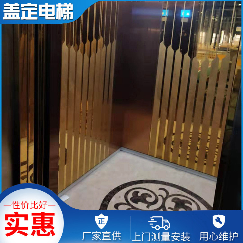 专业制做洋房别墅小型无障碍升降电梯 家用观光电梯