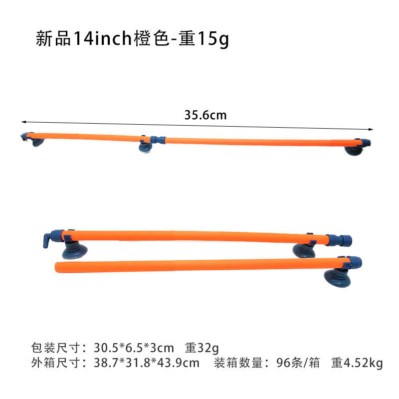 Tubo de acuario americano tanque de peces tubo de burbuja tira de burbuja placa de piedra de la burbuja tira de gas de piedra de tira de aumento de oxígeno del acuario