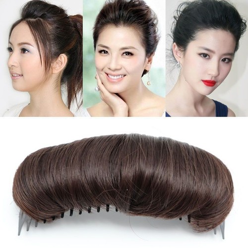 Wig female bangs fluffy hair pad artifact head hair pad heightening device invisible hair straightener wig hair pad hair comb