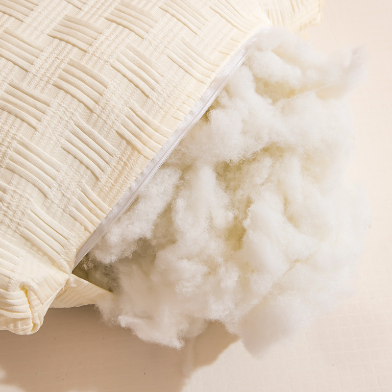 枕芯 家庭用頚椎サポート 睡眠用枕芯 ワッフル大豆枕 タイプA 家庭用寮頚椎サポート|undefined