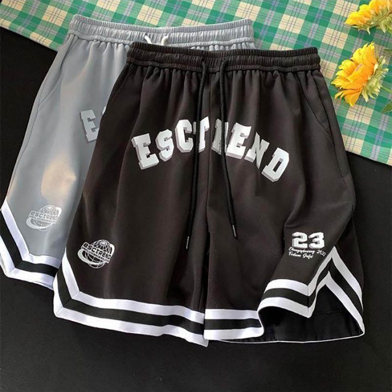Manufacturer Wholesale Ice Silk Quick-Dry Shorts, Thin Sports Shorts, Summer Basketball Shorts, Trendy Versatile Casual Pants for Men Manufacturer Wholesale Ice Silk Quick-Dry Shorts, Thin Sports Shorts, Summer Basketball Shorts, Trendy Versatile Casual Pants for Men
