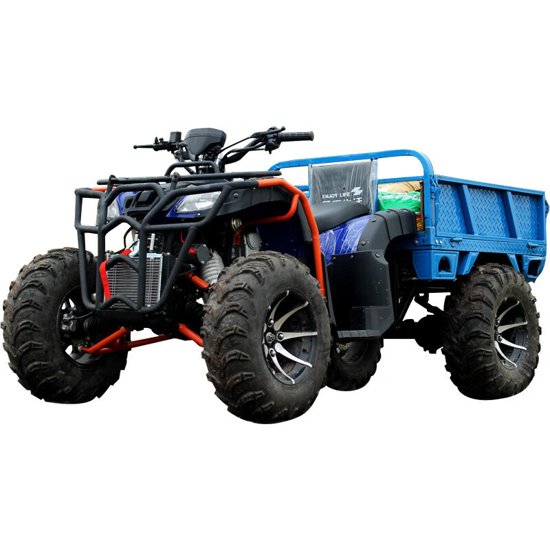 Cuatrimoto Agrícola 4x4 250cc de Hierro y Cartón con Transmisión por Eje image 5