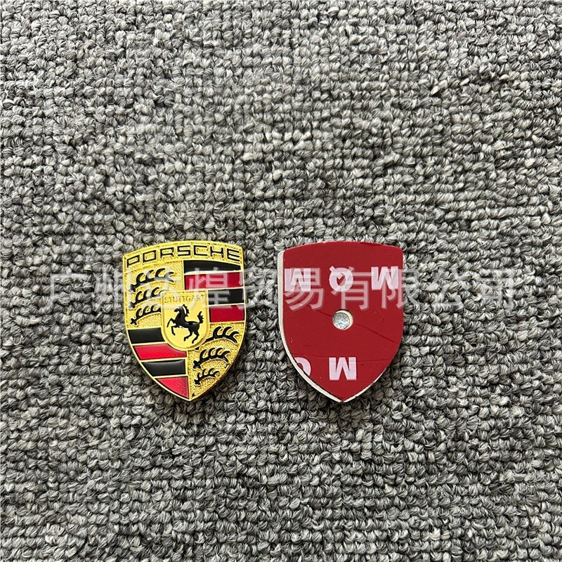 ポルシェステアリングホイールロゴ修正カイエンマカンパナメーラフロントロゴ718/911車ロゴに適しています。|undefined