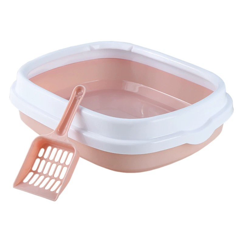 Полузакрытый ящик для мусора для кошек против брызг и утолщения