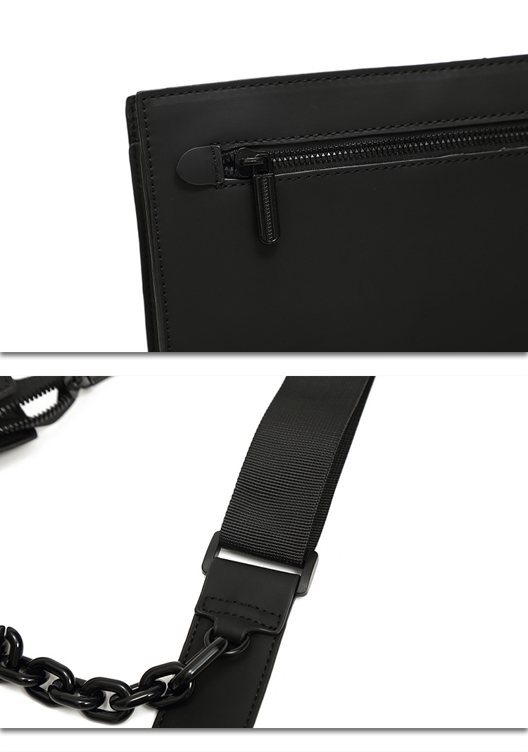 Personalisierte Umhängetasche Für Damen Und Herren Mit Kette_voghion.com