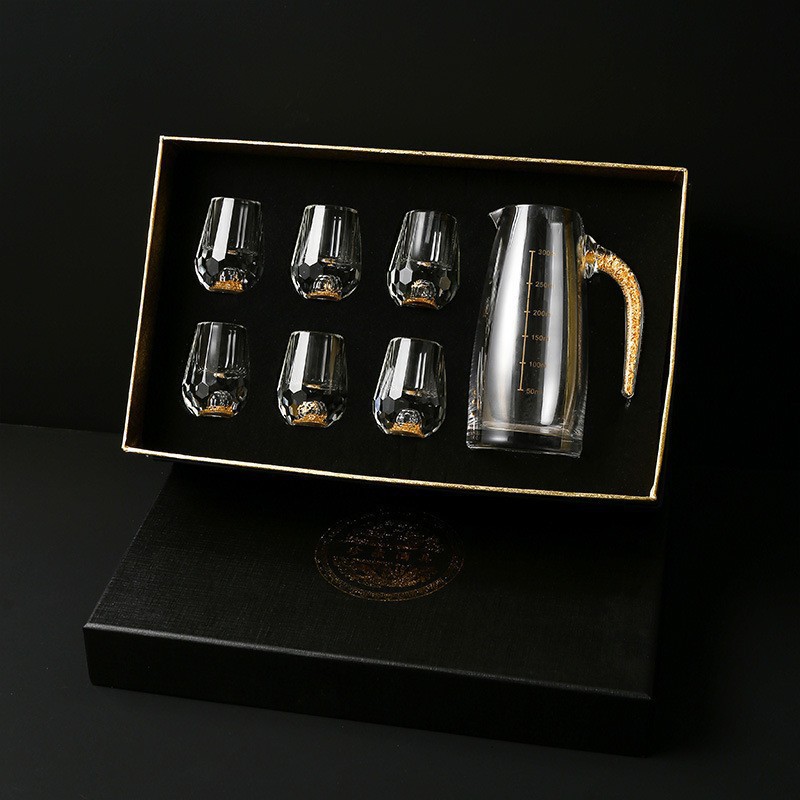 금박 6+1 선물 상자 100ML 와인 디스펜서