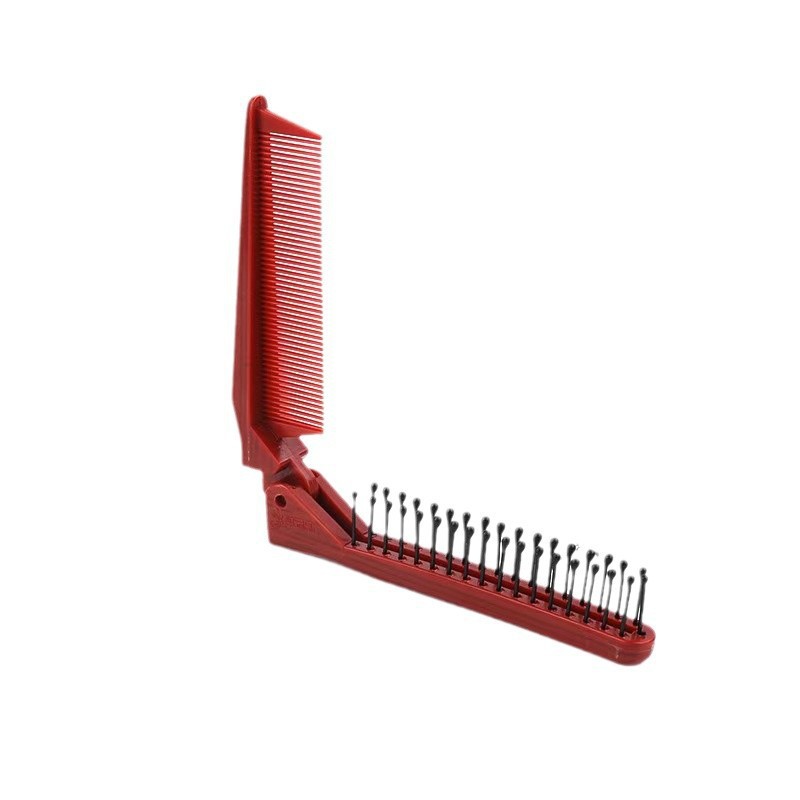 peine plegable portátil para niñas peinado especial masaje peinado bandeja de cabello trenzado peinado de viaje de dos usos para niños