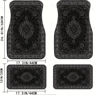 Avtomobil döşəmə paspasları — Temu Hot-Selling Retro Persian Nordic - 1-138-suit-53-3344cm-two-piece-pack