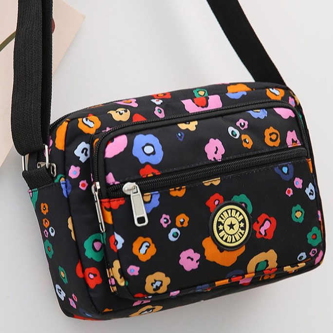 中老年花布包帆布包包女包新款牛津布单肩斜挎包摆摊跑江湖妈妈包