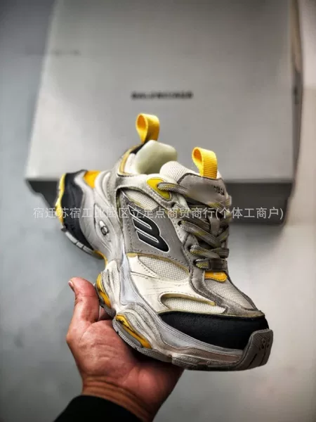Putian Pure Original Paris Cargo Low-Top Dad Shoes 5XL Round-Toe Thick-Soled Height-Increasing Sneakers Comfortable and Versatile
