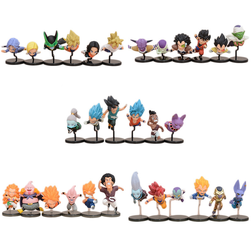 6種類のドラゴンボールの手作りwcf 30周年のランニング飛行編はパバドス悟空のクリン箱の卵の置物のようです。|undefined