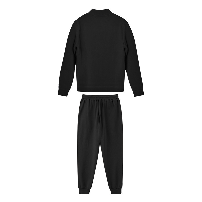 700g Weight Long Sleeve Sleeve Length Cotton Blend, Polyester Fabric Type Pants Sets Sets Type 2 Pieces Set Quantity Casual Occasion Collarless Neckline Regular Fit Fit Type Solid Color Pattern Spring, Autumn Season Men's Gender Simple Style Style Casual Men's Simple Style Solid Color Cotton Blend Polyester Pants Sets 43