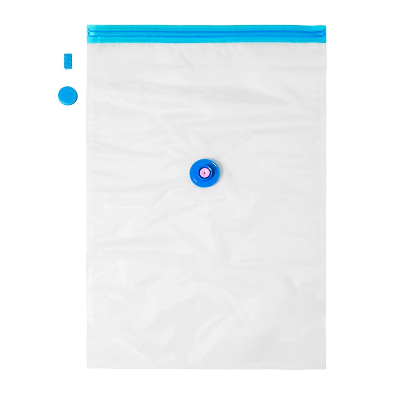 Vacuum Duvet Storage System for Home Use with Reusable Bags and Pump Options