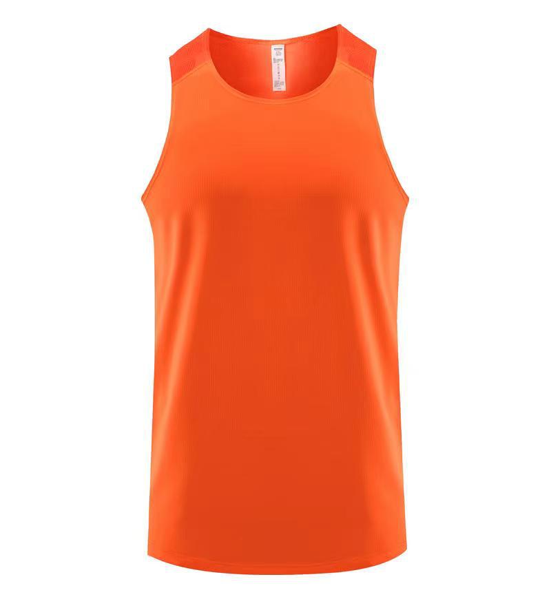 Chalecos de maratón para hombres y mujeres con blusas relajadas y secas sin mangas ropa de entrenamiento de atletismo se puede imprimir r315 image 11