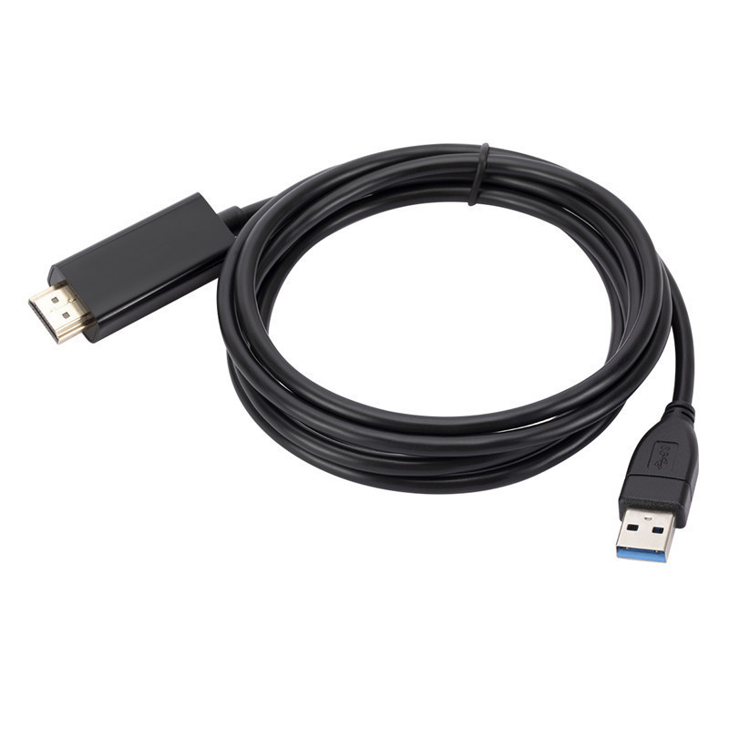 USB3.0-HDMIノートブックアダプタドライブレスhdビデオ変換ケーブル真3.0-HDMIオス|undefined
