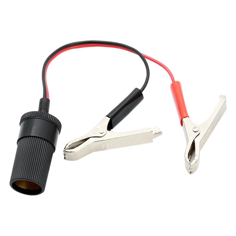 Car-carrying high-power cigarette lighter socket extension battery clip cigarette lighter mother seat take electrical appliance car charger power cord