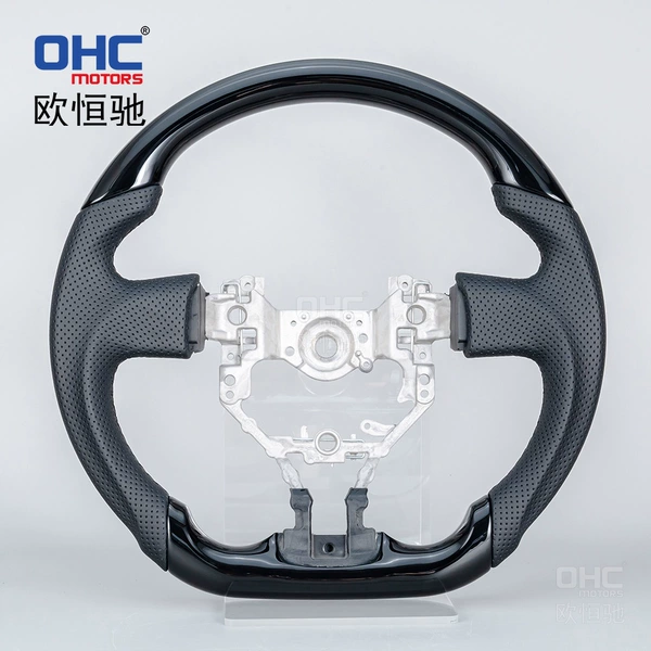 Steering wheel spraying