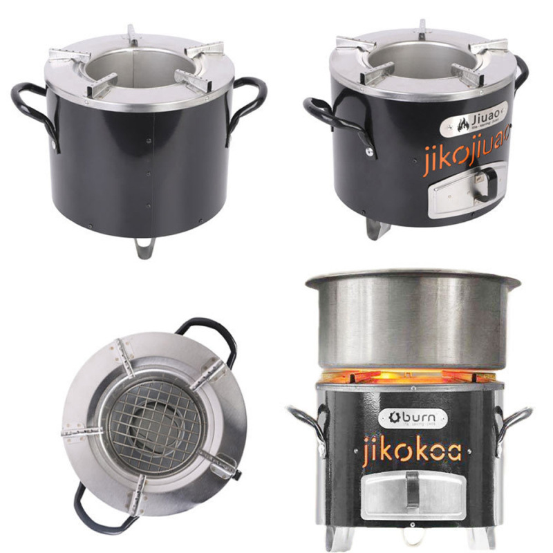 輸出アフリカ省エネ炭炉ステンレスキャンプかまど薪ストーブjikokoa charcoal stove|undefined