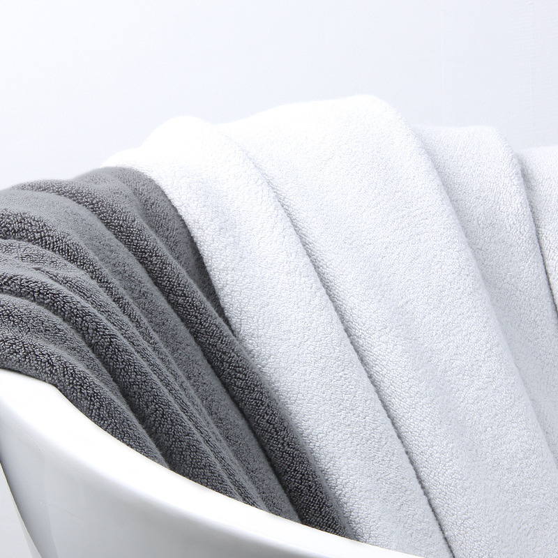 2F五星級酒店浴巾男女家用非純棉成人加大毛巾吸水速干加厚情侶裹