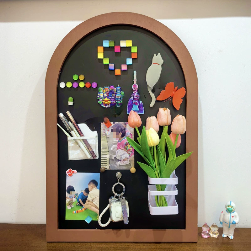 Маленькая магнитная доска наклейки для холодильника табло минималистская фоторамка на стене в гостиной семьи