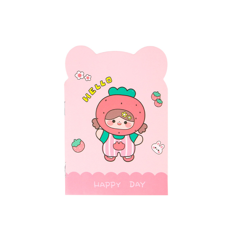 Cuaderno creativo de dibujos animados alienígenas de alto valor facial cuaderno personalizado con un cuaderno lindo regalo de recompensa diario