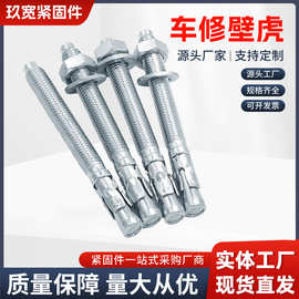 厂家现货供应车修壁虎膨胀螺栓拉爆攀岩钉栏杆幕墙锚栓