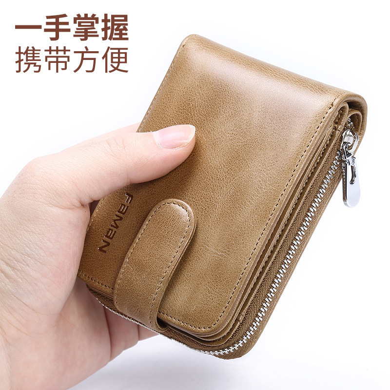 Licencia de conducir Funda de cuero Tarjeta multifuncional para hombre Tarjeta de conducción de gran capacidad Tarjetero de órgano Tarjetero de cuero Tarjeta de identificación para hombre