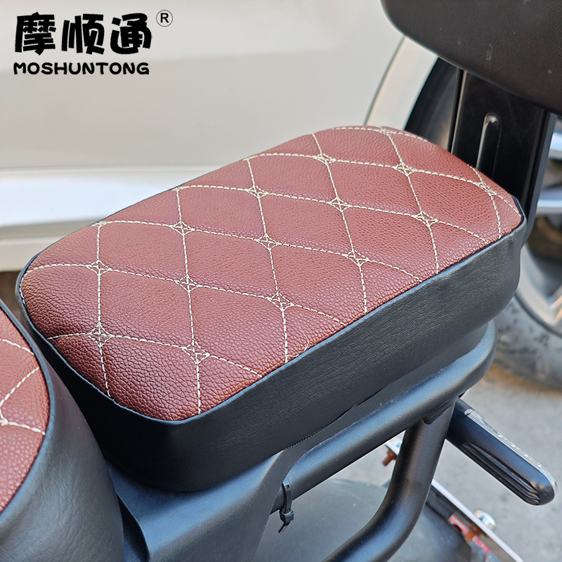 New National Standard Electric Vehicle Seat Cover, Warm and Sun-Protective, Suitable for Yadea, Aima, Tailing, Shenyuan, Xinri Electric Vehicles
