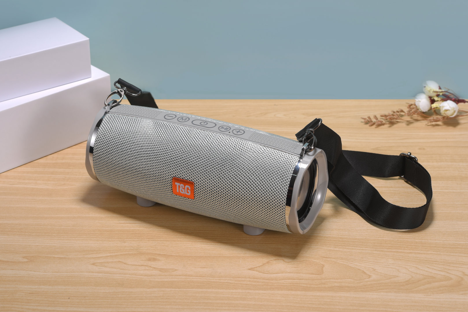 TG189 altavoz bluetooth al aire libre subwoofer impermeable doble diafragma portátil de alta calidad de sonido conexión T-tarjeta de llamada pequeña sonido