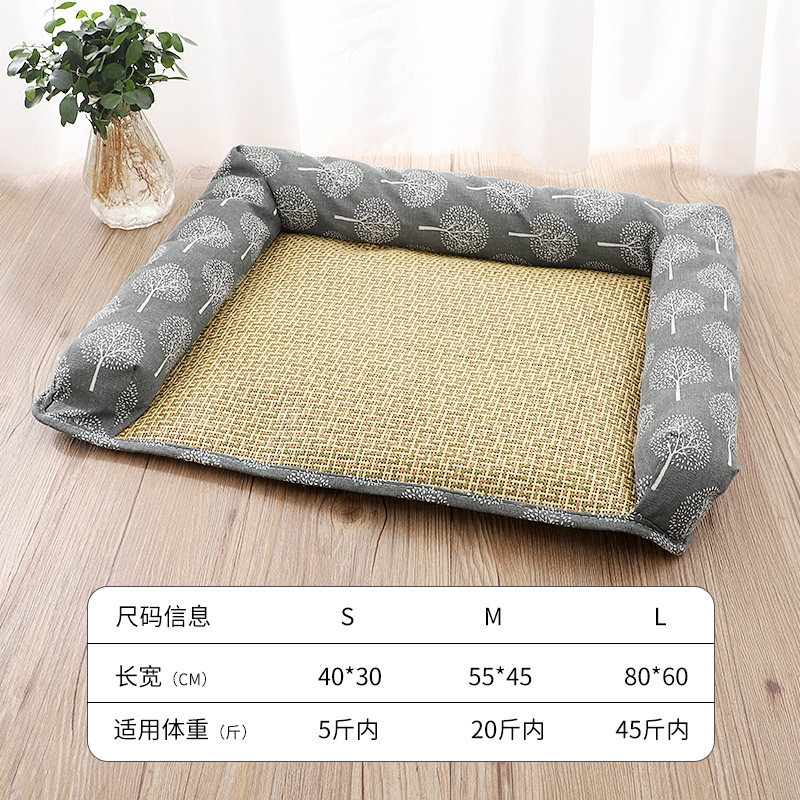 회색 작은 나무 3 면