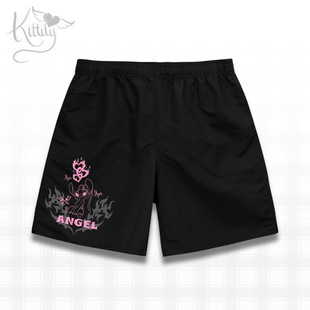 2025 New Cross-Border Popular Foreign Trade European and American Summer Casual Sports Quick-Drying Men's and Women's Pants Same Style Beach Shorts