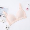 Underwear for breastfeeding, comfortable supporting postpartum wireless bra for pregnant