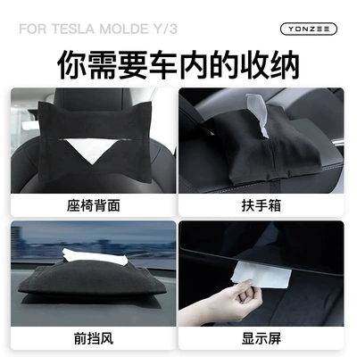 New Version of Tesla Model: Car tissue box/set
